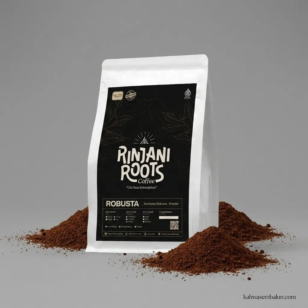 Kopi Robusta Sajang Sembalun (Bubuk)