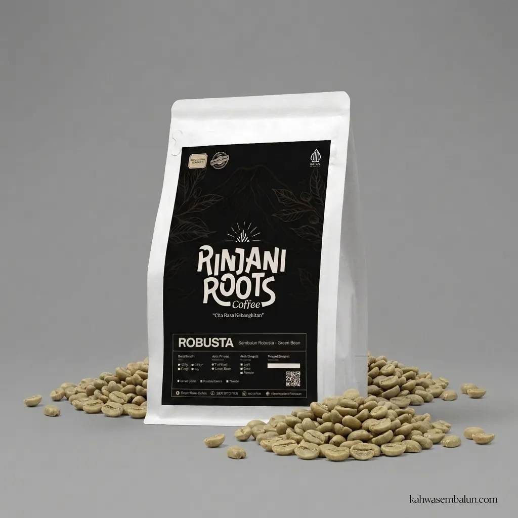 Kopi Robusta Sajang Sembalun (Green Bean)