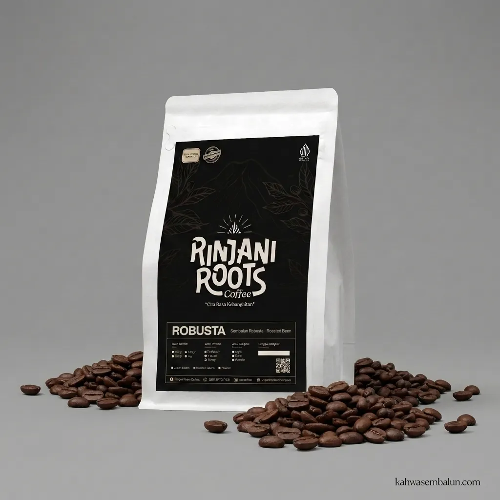 Kopi Robusta Sajang Sembalun (Biji Sangrai)